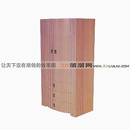 3D衣柜模型