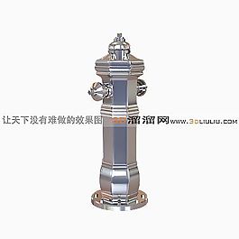 3D消防閥模型