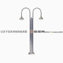 3D双臂灯模型