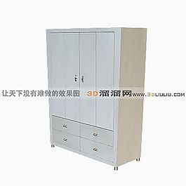 3D衣柜模型