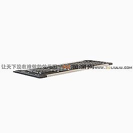 3D鍵盤模型