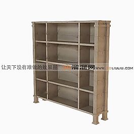 3D書柜模型