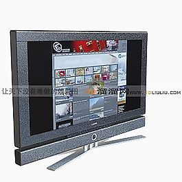 3D電視機模型