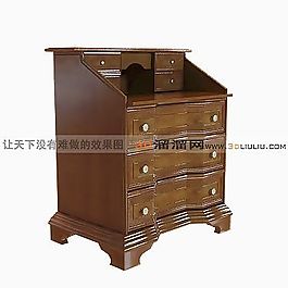 3D邊柜模型