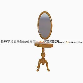 3D梳妝臺模型