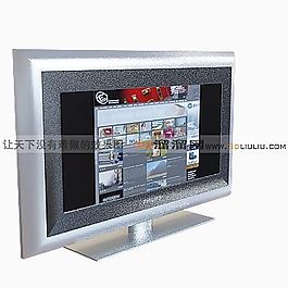 3D電視機模型