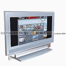 3D電視機模型