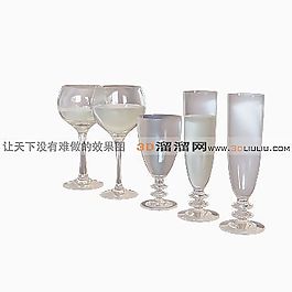 3D酒杯模型