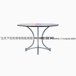 3D圓桌模型