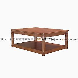 3D茶幾模型