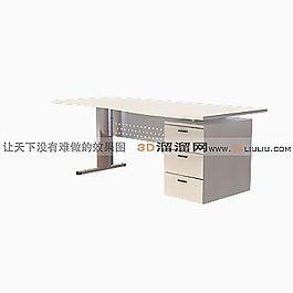 3D辦公桌模型