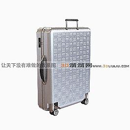 3D行李箱模型