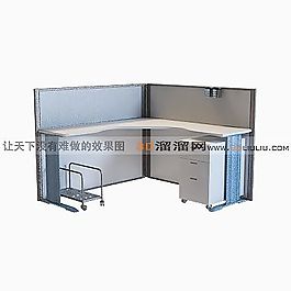 3D辦公桌模型