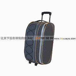 3D行李箱模型