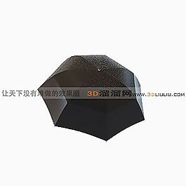 3D雨傘模型