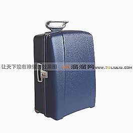 3D行李箱模型