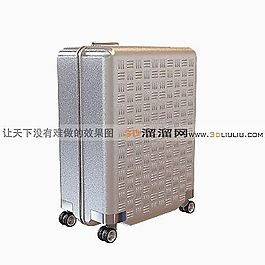 3D行李箱模型