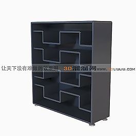 3D陈设柜模型