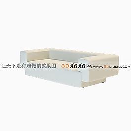 3D多人沙發(fā)模型