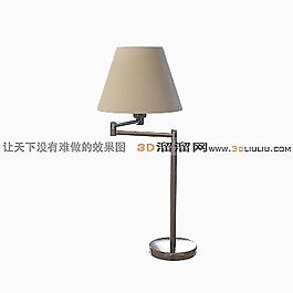 3D臺(tái)燈模型