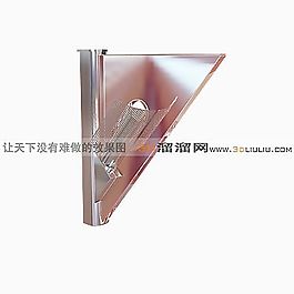 3D壁燈模型
