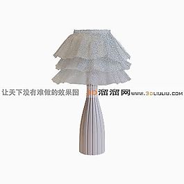 3D臺燈模型