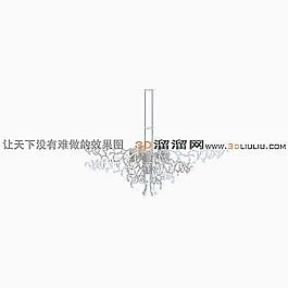 3D歐式吊燈模型