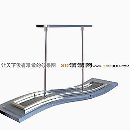3D餐廳吊燈模型