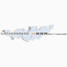 3D歐式構(gòu)件模型