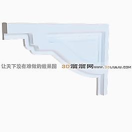 3D歐式構(gòu)件模型