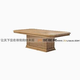 3D茶几模型