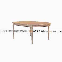 3D圓桌模型