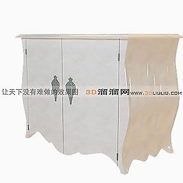 3D邊柜模型