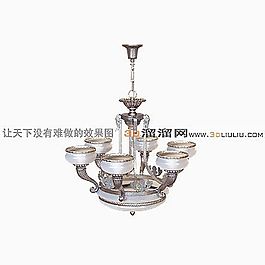 3D歐式吊燈模型