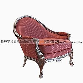 3D休閑椅模型