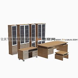3D文件柜模型