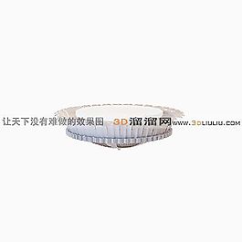 3D吸頂燈模型