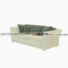 3D三人沙發(fā)模型