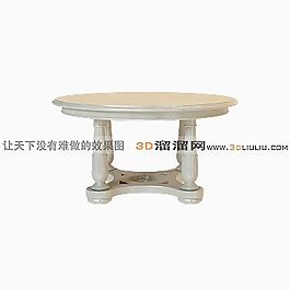 3D圓桌模型