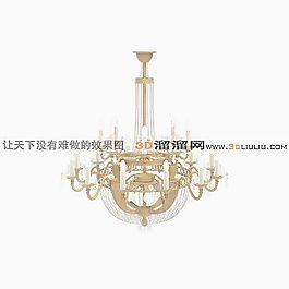 3D吊燈模型