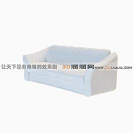 3D三人沙發(fā)模型