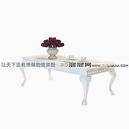 3D茶幾模型