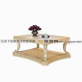 3D茶几模型