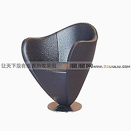 3D單人沙發(fā)模型