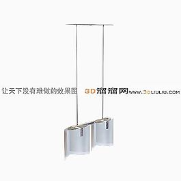 3D餐廳吊燈模型