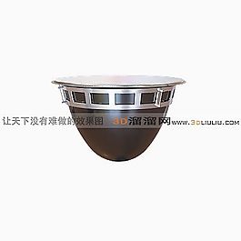 3D吸頂燈模型