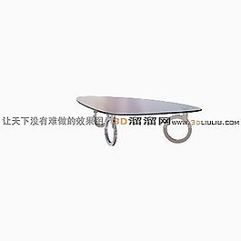 3D茶几模型
