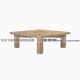 3D茶幾模型