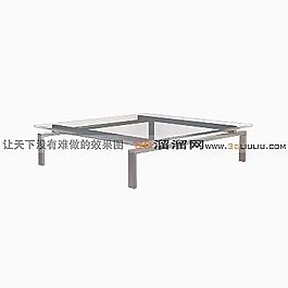 3D茶幾模型