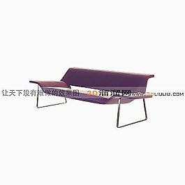 3D多人沙發(fā)模型